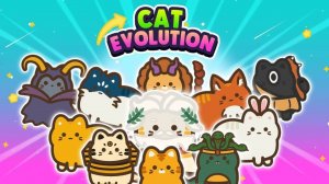 Cat Evolution Merge Puzzle Game