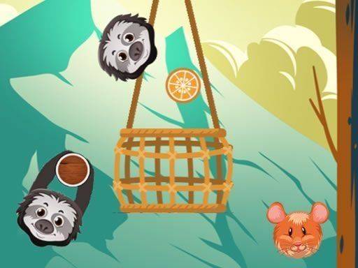 Slings to the Basket Puzzle Game Online - Physics Puzzle Game