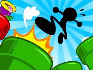 Stickman Bouncing Online Game