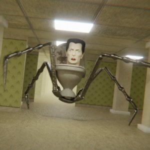 Skibidi in the Backrooms Online Game