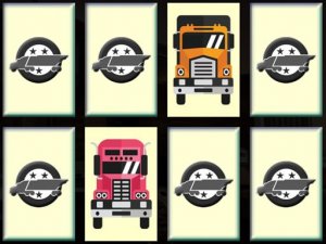 American Truck Matching Puzzle