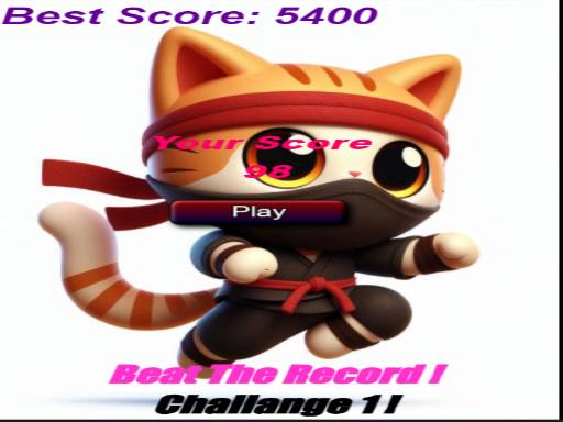 Cat Jumper 1 Online Arcade Game
