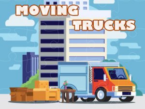 Moving Trucks Jigsaw Puzzle Game Online