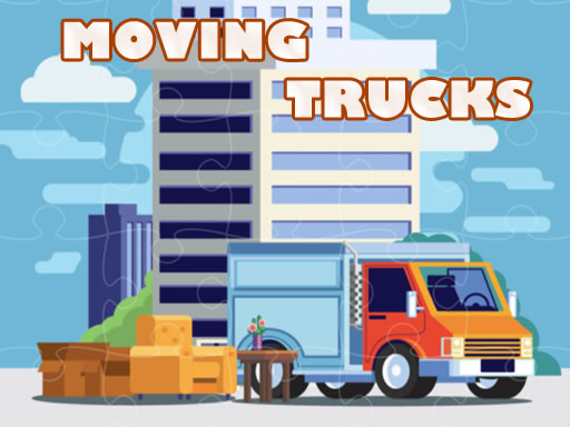 Moving Trucks Jigsaw Puzzle Game Online