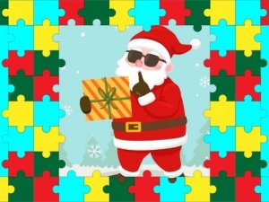 Santa Puzzle For Kids Online Game