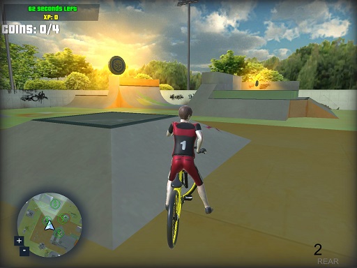 BMX XTreme 3D Stunt Game Arcade Game