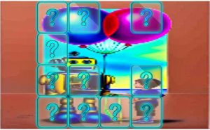 Balloon Artist Memory Match Puzzle Game