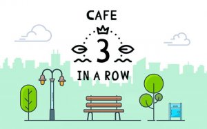 Cafe 3 in a Row - Match Puzzle Game