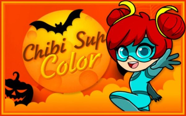 Chibi Superhero Coloring Game Online - Coloring Game