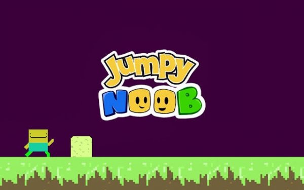 Jumpy Noob: Cactus Jump Adventure Online Arcade Game