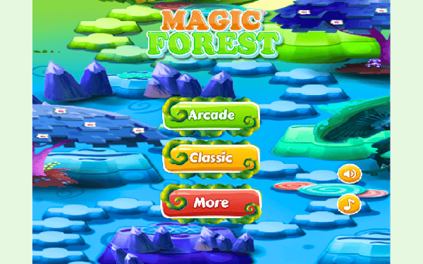 Magic Forest Match 3 Puzzle Game Online - Puzzle Game