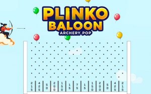 Plinko Balloon Archery Pop - Balloon Popping Game