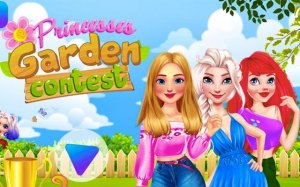 Princesses Garden Contest: Decoration & Cleanup Online Game
