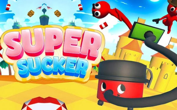 Super Sucker 3D: Vacuum Adventure Puzzle Game Online - Puzzle Game