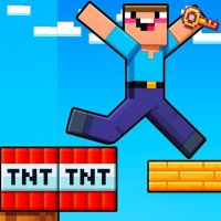 Noob Parkour Tricks Online Arcade Game