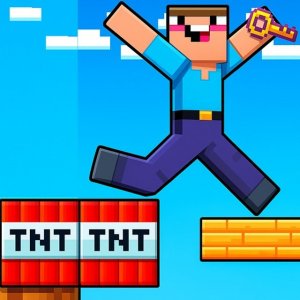 Noob Parkour Tricks Online Game