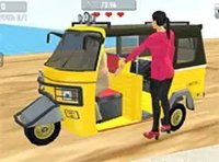 City Tuk Tuk Passenger Delivery