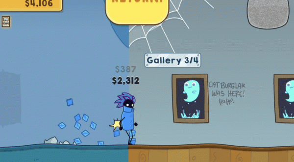 The Cat Burglar & The Magic Museum Online Stealth Game