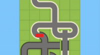 BusCity Online Puzzle Game - Path Building Puzzle