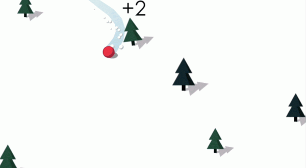 Winter Dodge Ski Game