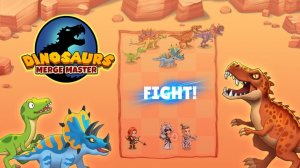 Dinosaurs Merge Master Online Puzzle Game