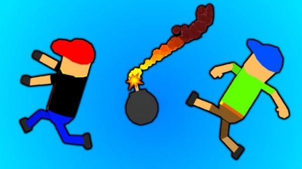 Mini-Caps: Bombs - 2-Player Casual Arcade Game Online (Arcade Game)