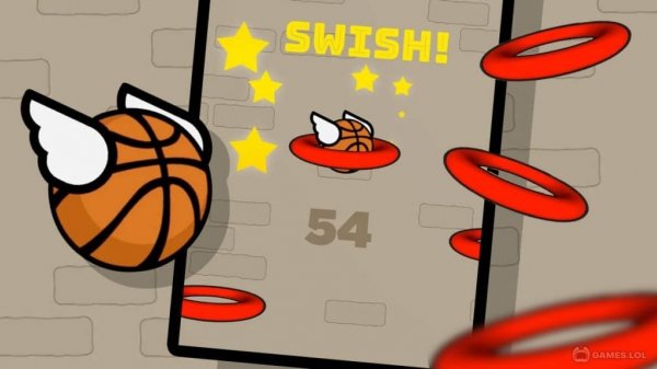 Flappy Dunk Online Basketball Arcade Game