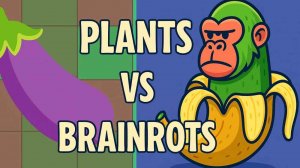 Plants vs Brainrots Online Game - Tower Defense Idle Strategy