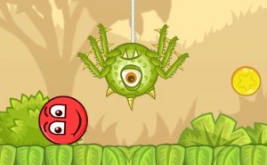 Red Bounce Ball 5 Puzzle Adventure Online Game