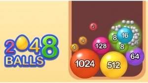 Crazy 2048 Balls Puzzle Game Online