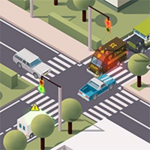 Traffic Command Online Strategy Game